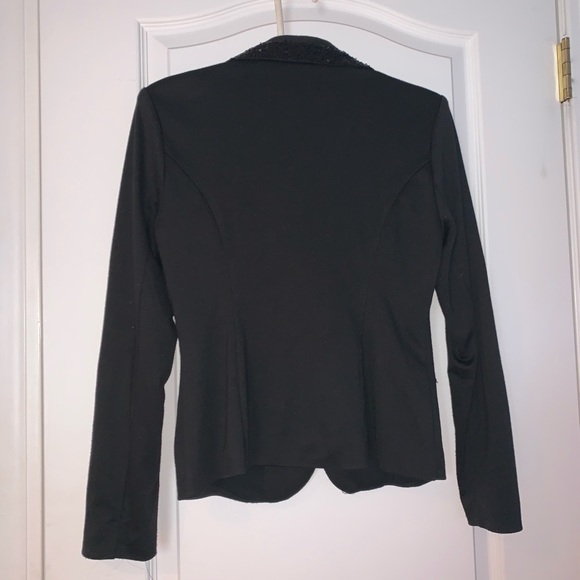 Sequin Black Blazer - Picture 5 of 6